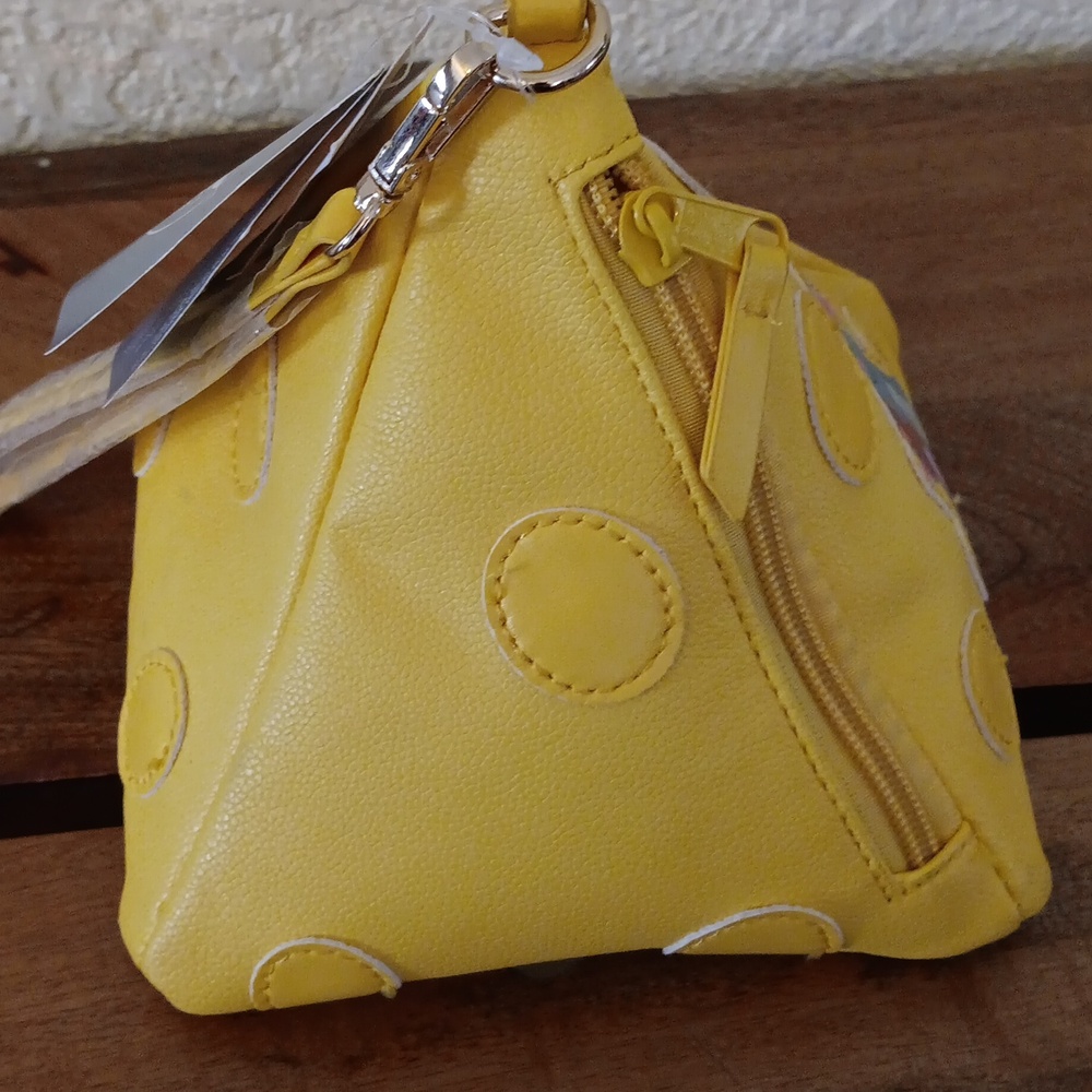 Disney Parks Remys Ratatouille Adventure Cheese Wristlet Handbag - Picture 5 of 12